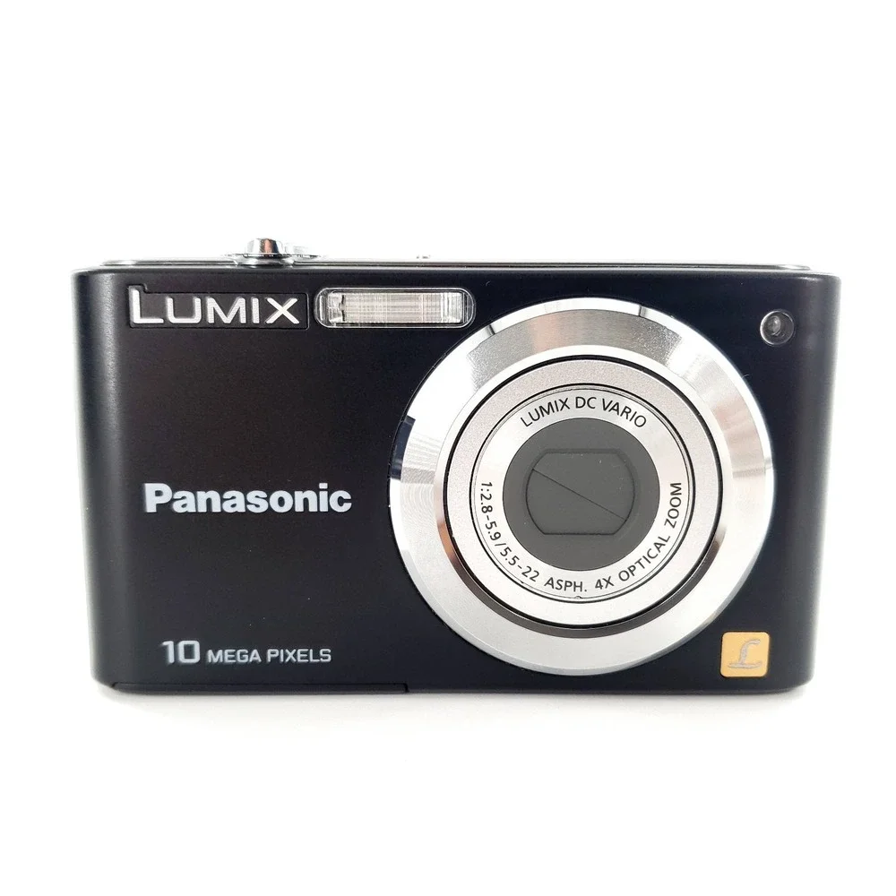 Panasonic LUMIX DMC-F2 10.1 MP Digital Camera Black w/ Battery, Charger, SD Card